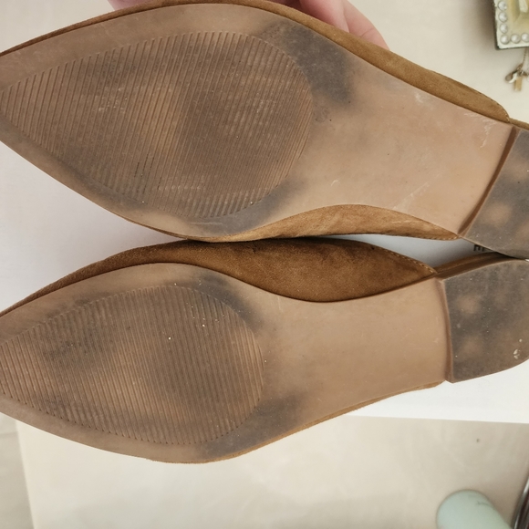 Steve Madden slides/ loafers women's size 8 suede - Picture 4 of 4